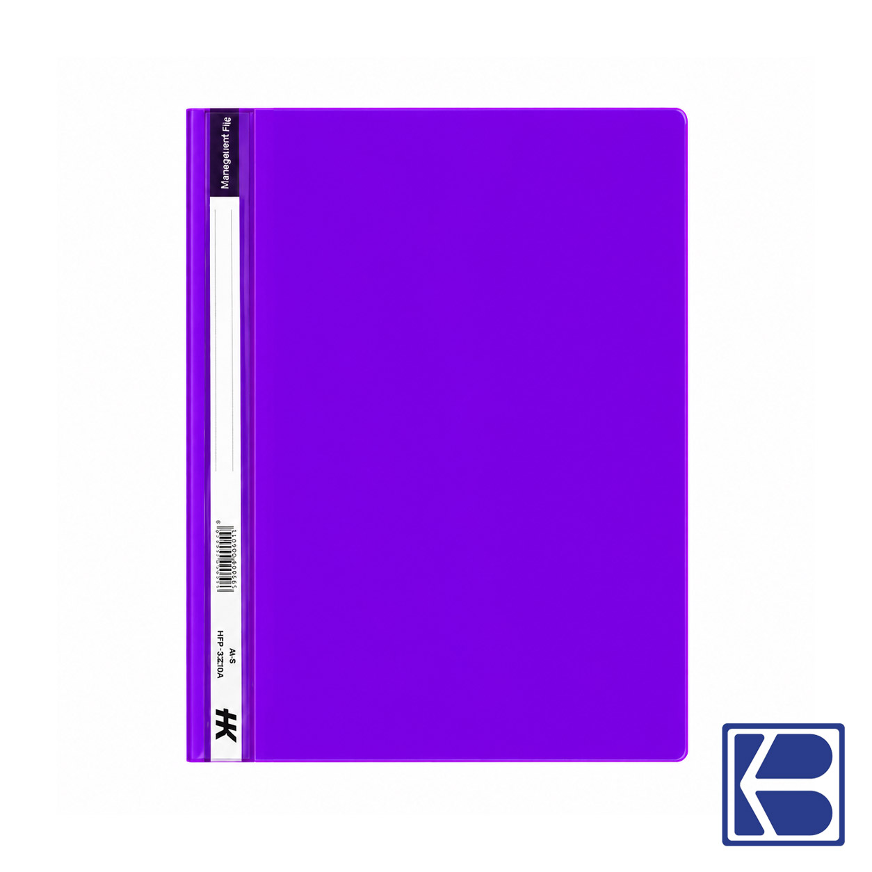 HK | 1888 | Management File w/Fastener | Purple