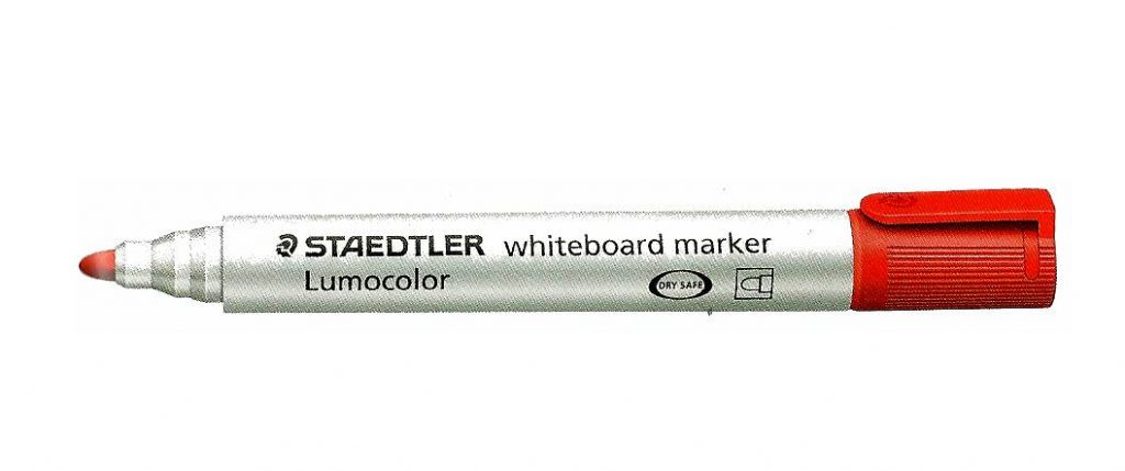 Staedtler 351 Fine White Board Marker (12's)
