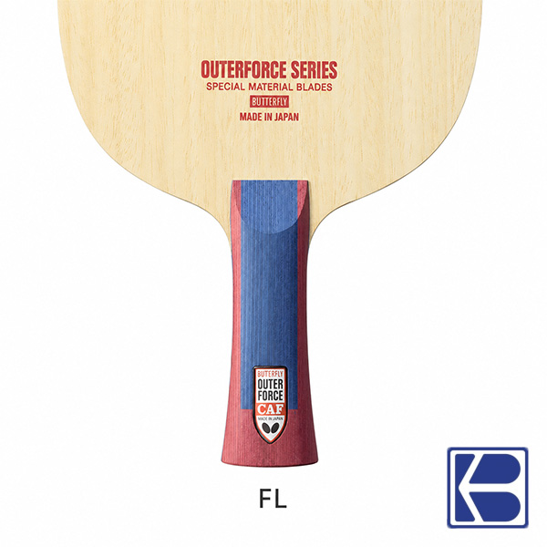 Butterfly | Outerforce CAF Series | Table Tennis Blade | FL Grip - Image 3