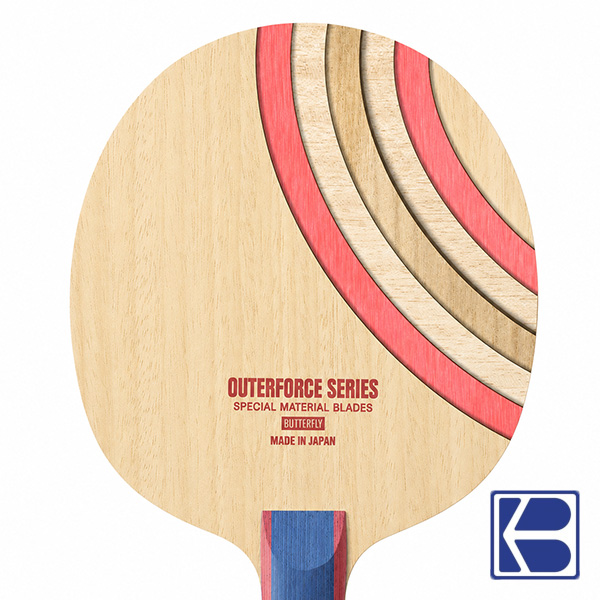 Butterfly | Outerforce CAF Series | Table Tennis Blade | FL Grip - Image 7