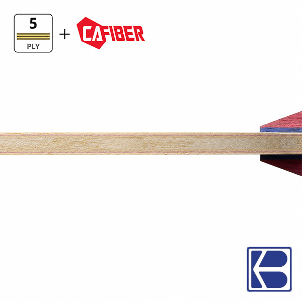Butterfly | Outerforce CAF Series | Table Tennis Blade | FL Grip - Image 2