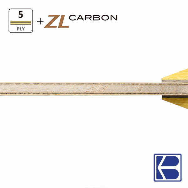 Butterfly | Outerforce ZLC Series | Table Tennis Blade | ST Grip - Image 2