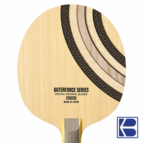 Butterfly | Outerforce ZLC Series | Table Tennis Blade | ST Grip - Image 6