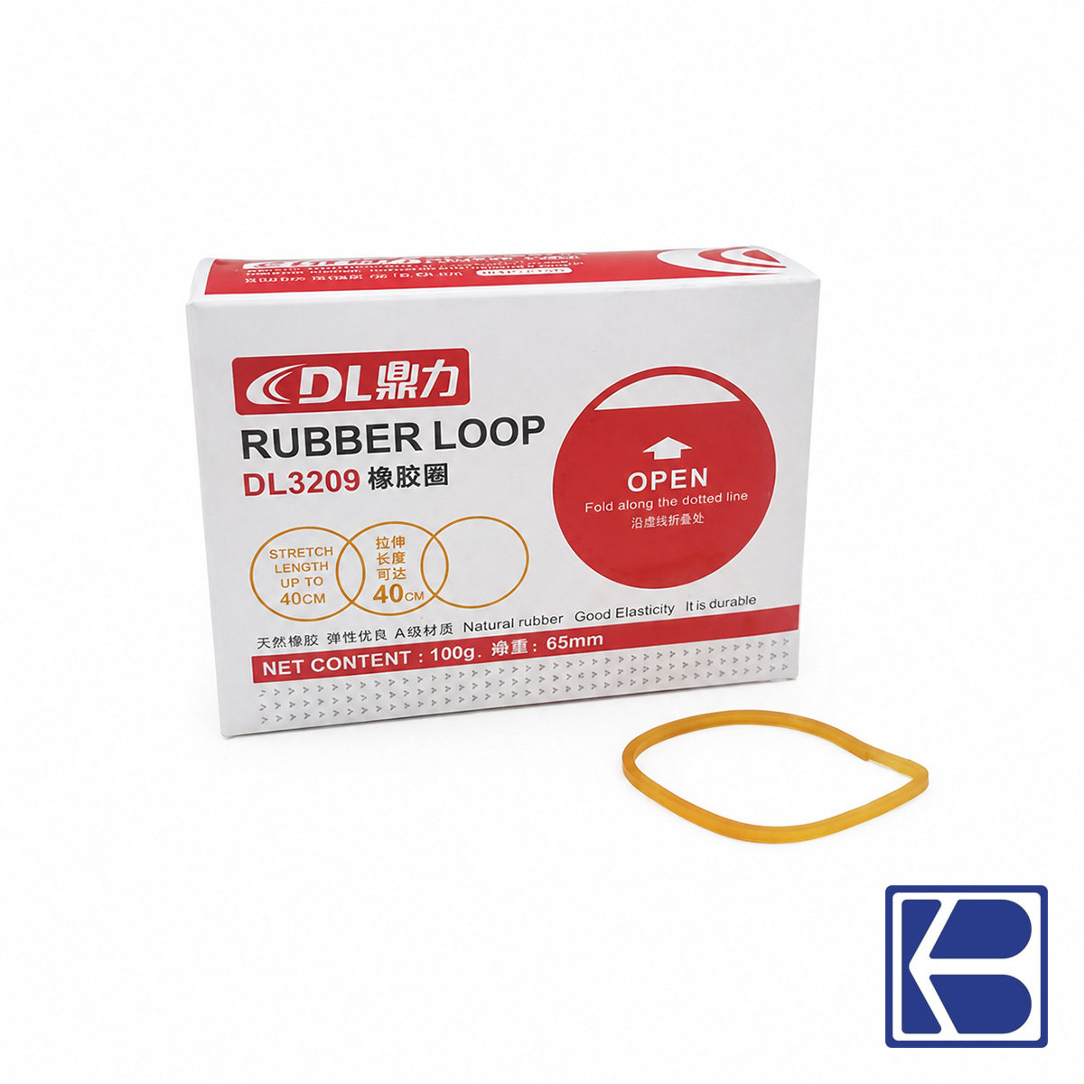 DingLi | Orange Rubber Bands | DL 3209 - Image 2