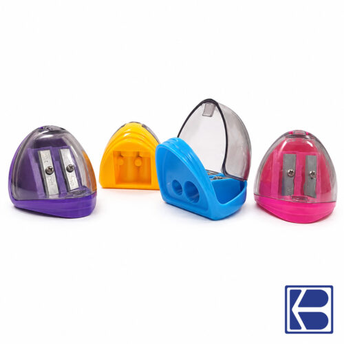 TopRun | Double-Hole Sharpener w/ Container - Image 1