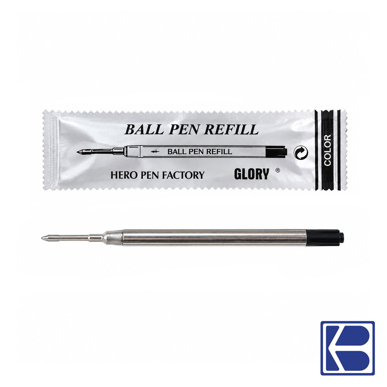 Hero | Ball Pen Refill | Black