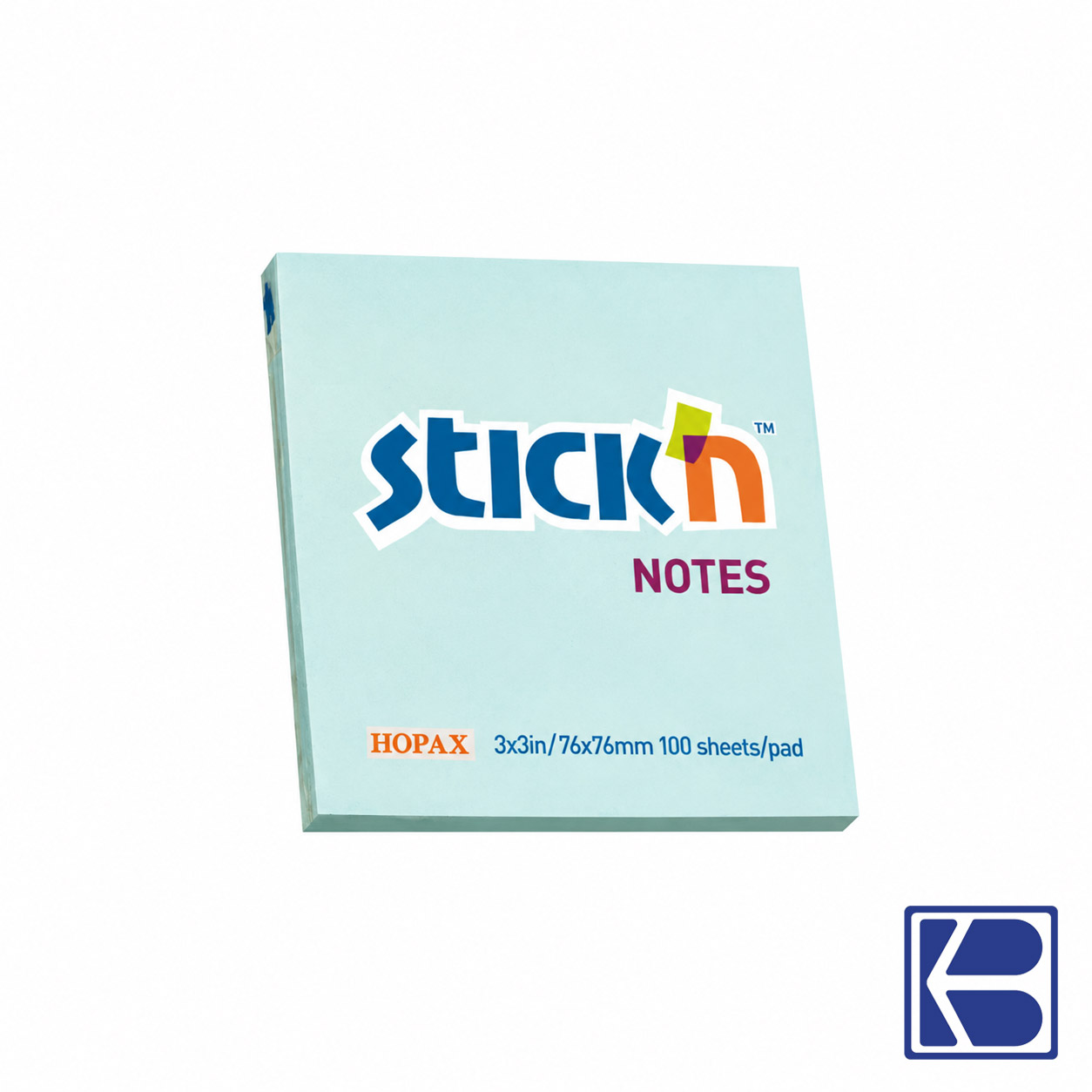 Hopax | Stick N Notes | 3"X3" | Blue | 21149