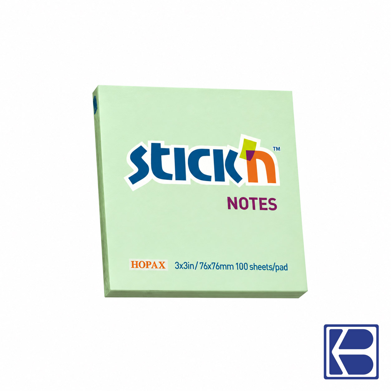 Hopax | Stick N Notes | 3"X3" | Green | 21150