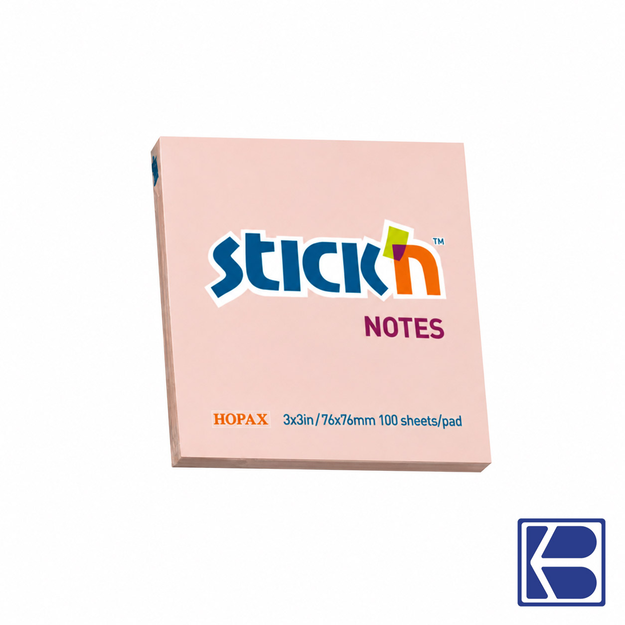 Hopax | Stick N Notes | 3"X3" | Pink | 21148