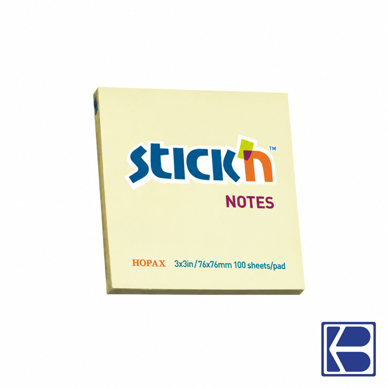 Hopax | Stick N Notes | 3"X3" | Yellow | 21007